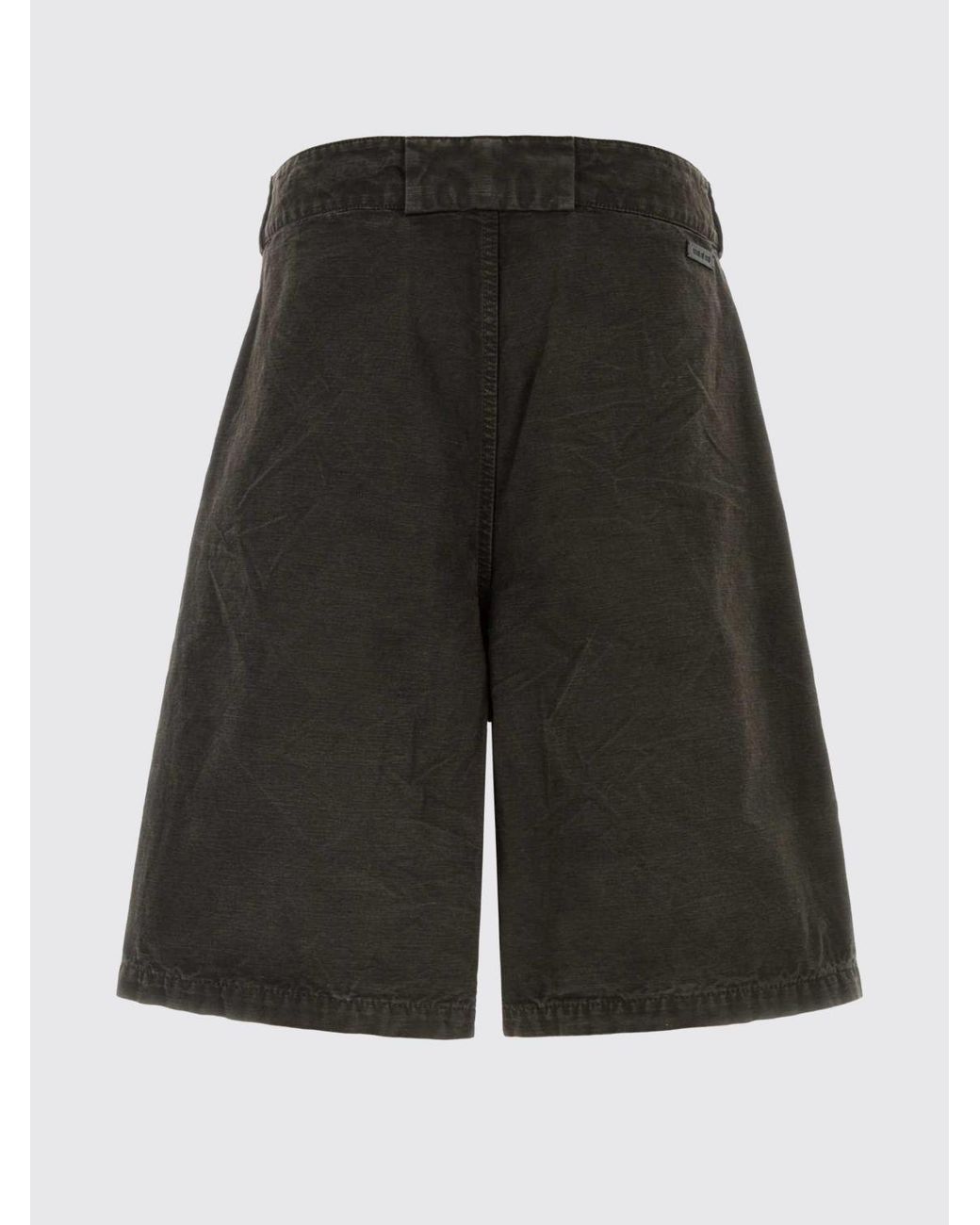 Fear Of God Gray High-Waisted Cotton Sport Shorts With Slash Pockets for men