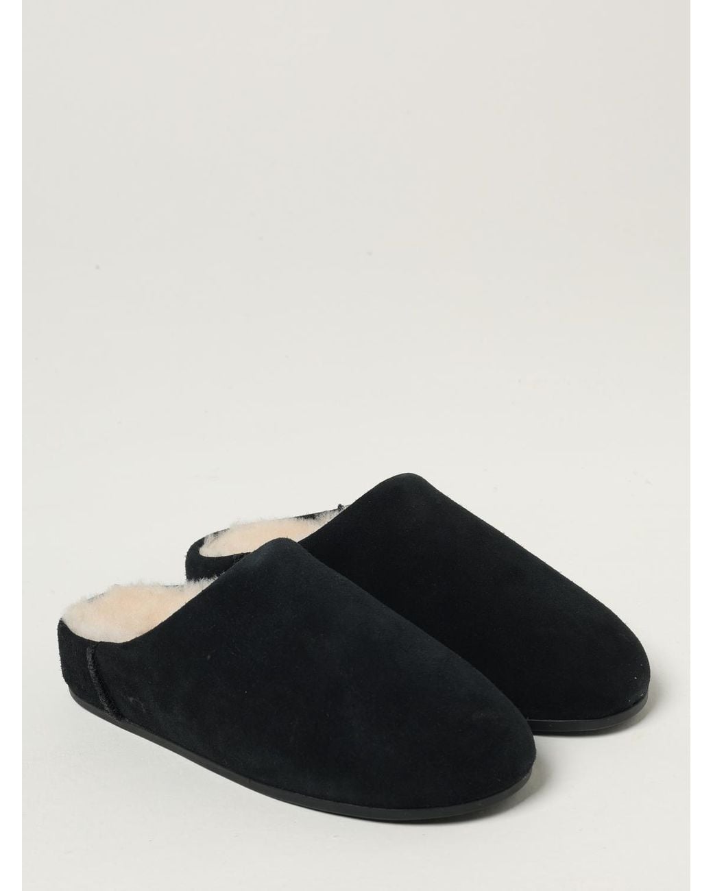 Ugg Black Flat Sandals