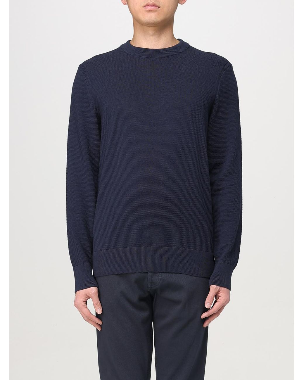 Boss Blue Jumper for men