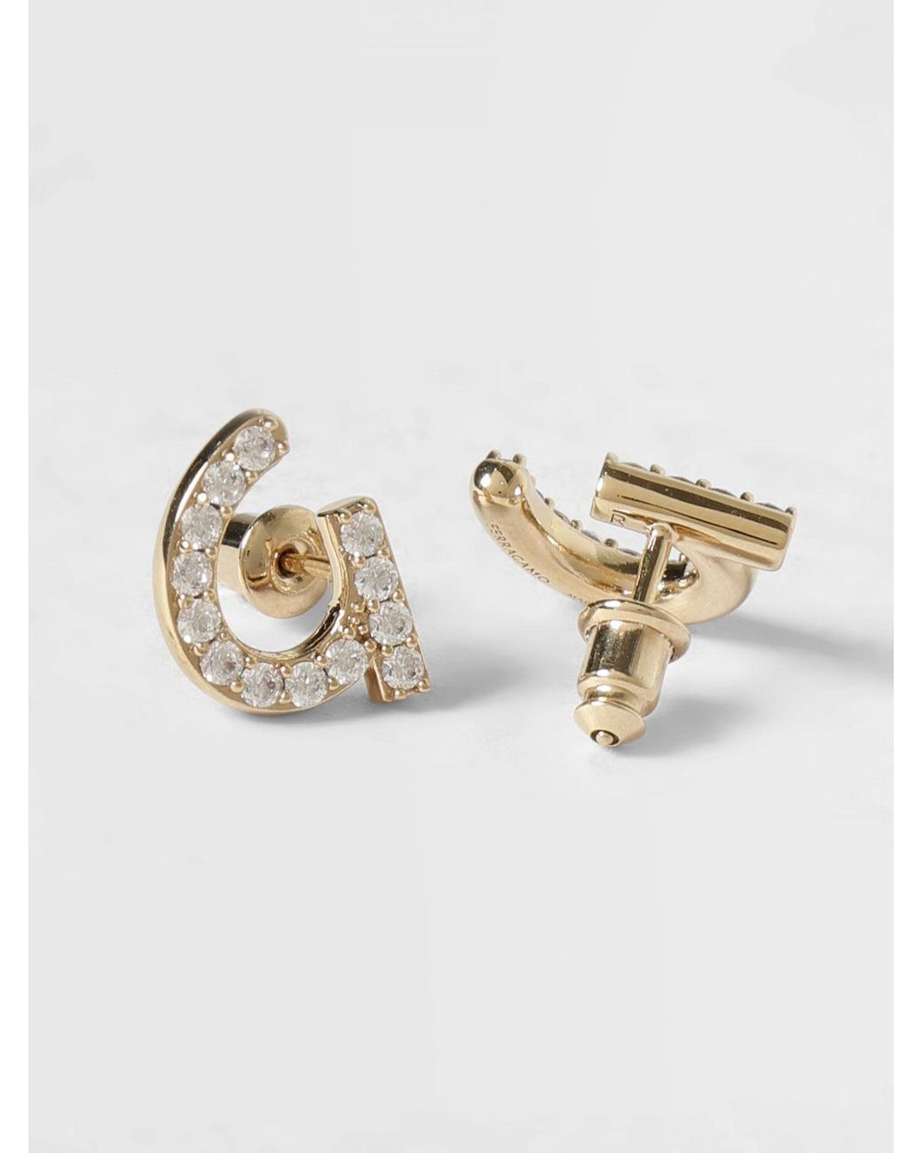Ferragamo White Schmuck Damen