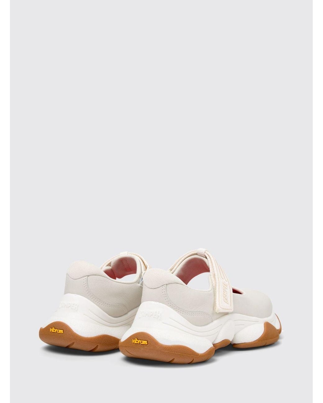 Camper White Karst 2 Leather Sneakers