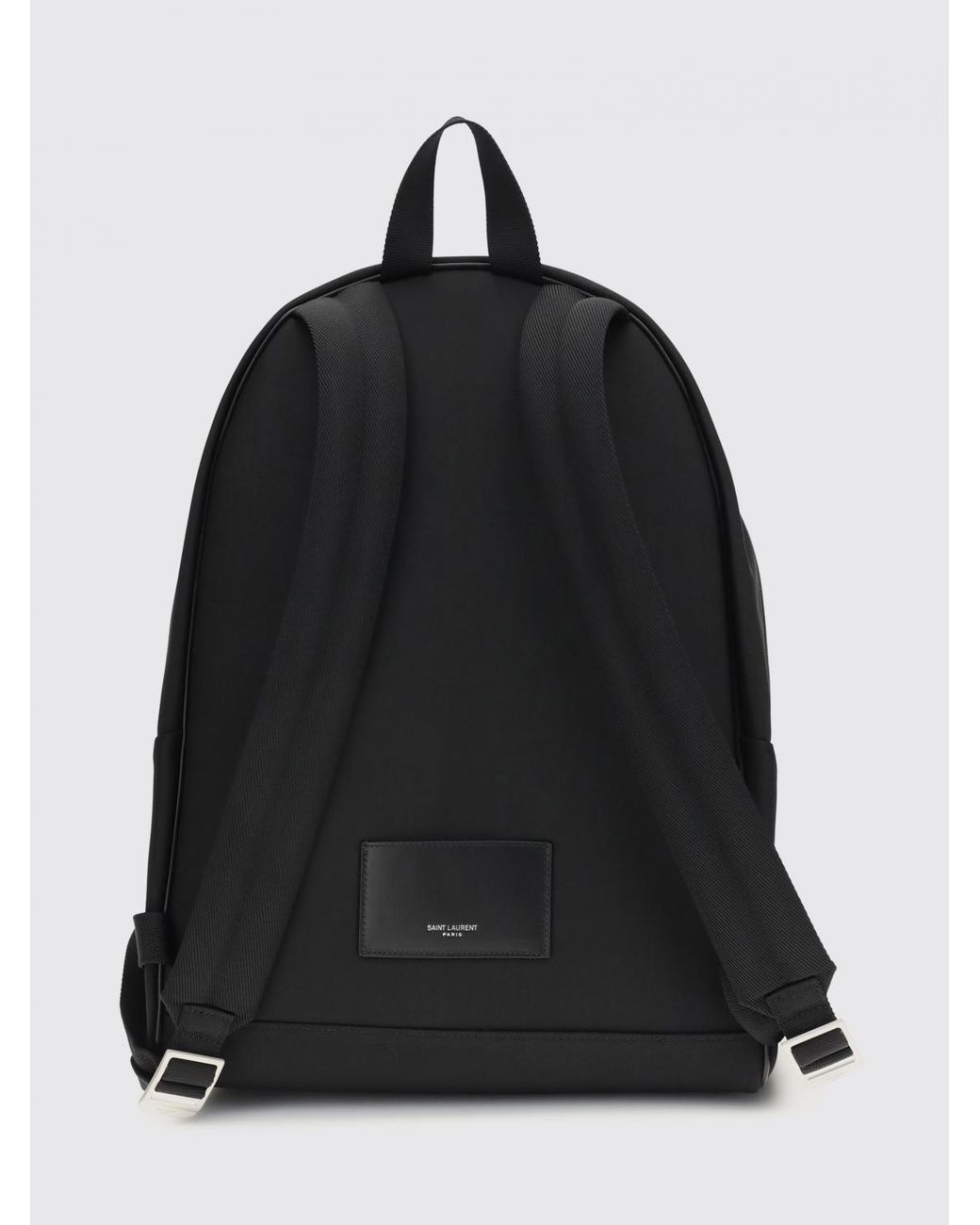 Saint Laurent Black City Nylon Backpack for men