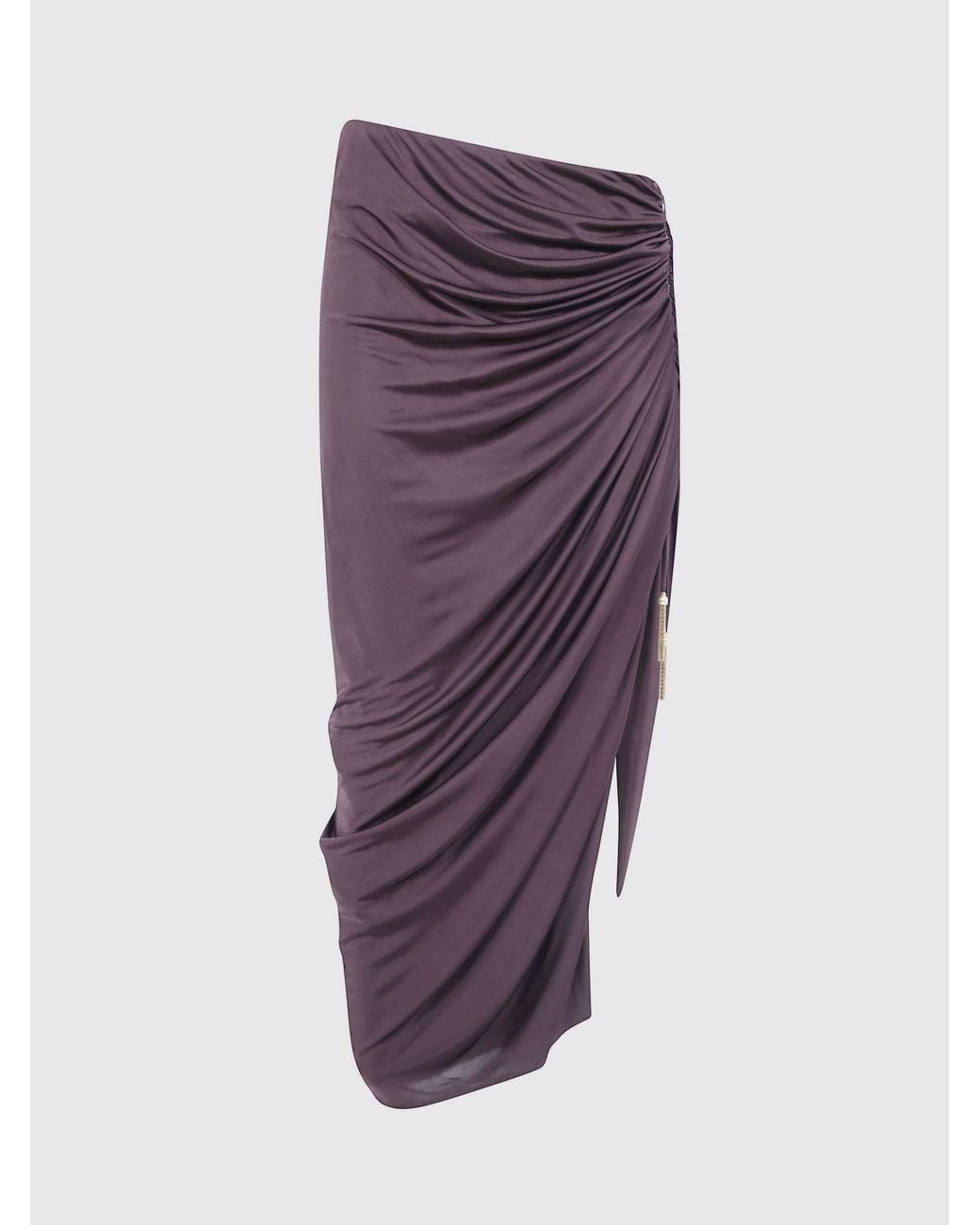Balmain Purple Skirt