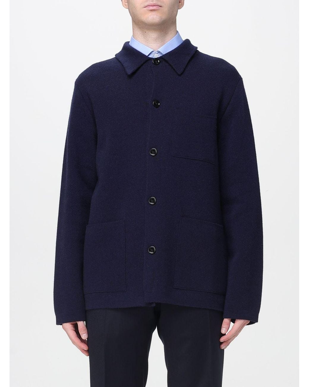 Lardini Blue Jacket for men