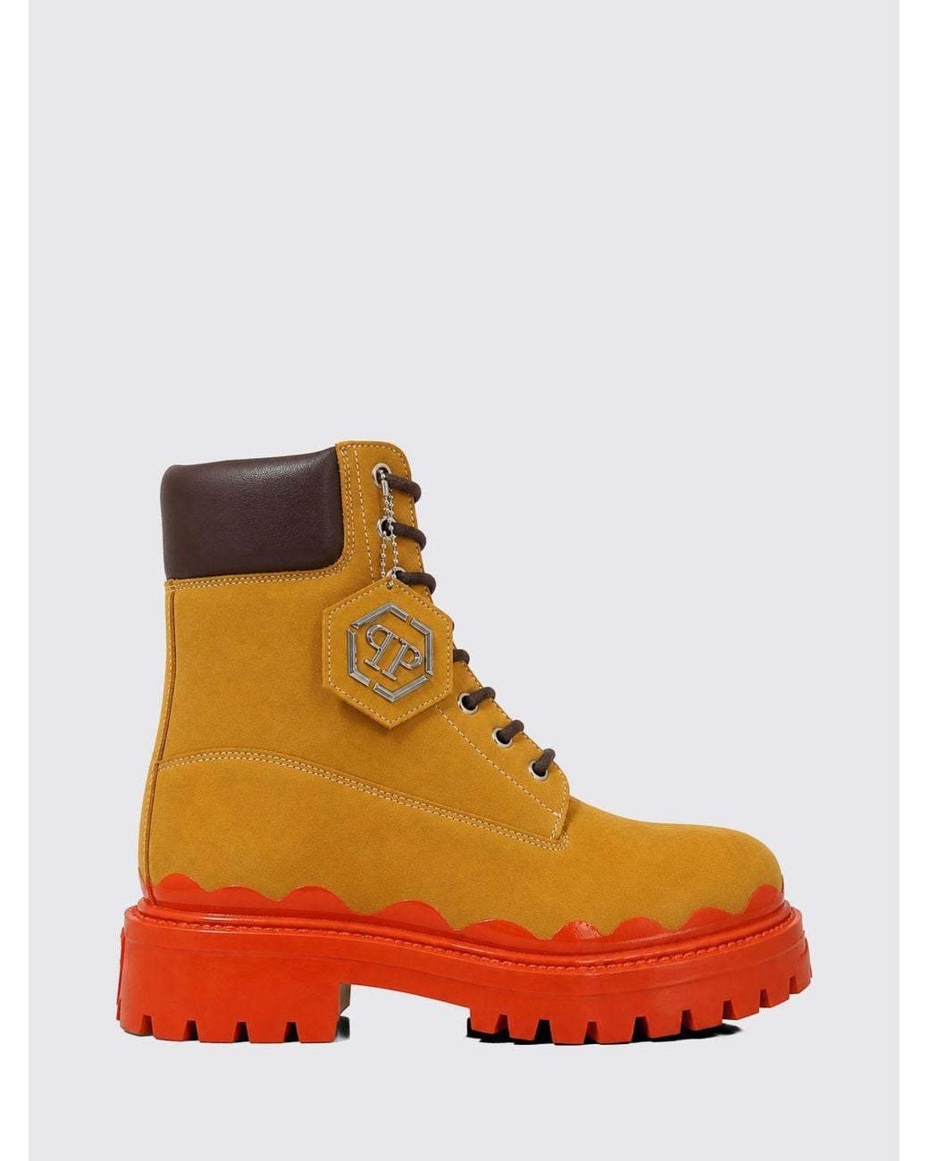 Philipp Plein Orange Boot for men