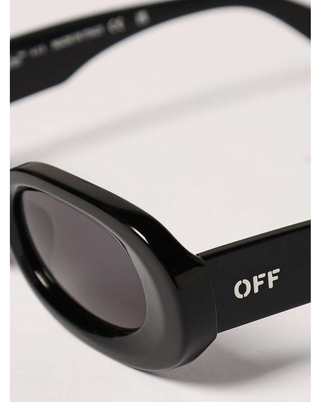 Off-White c/o Virgil Abloh Black Acetate Sunglasses