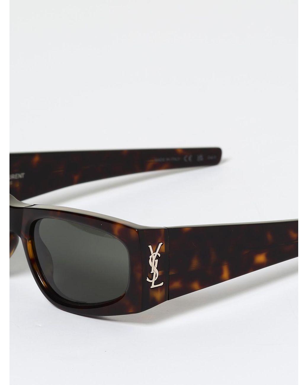 Saint Laurent Black Sl 140 Sunglasses Tortoise Acetate
