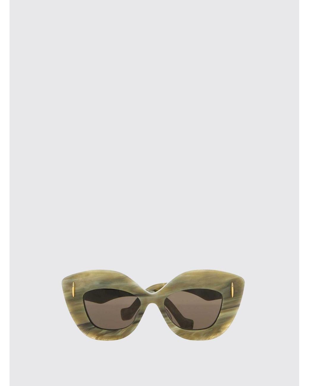 Occhiali Da Sole Cat-Eye di Loewe in Green da Uomo