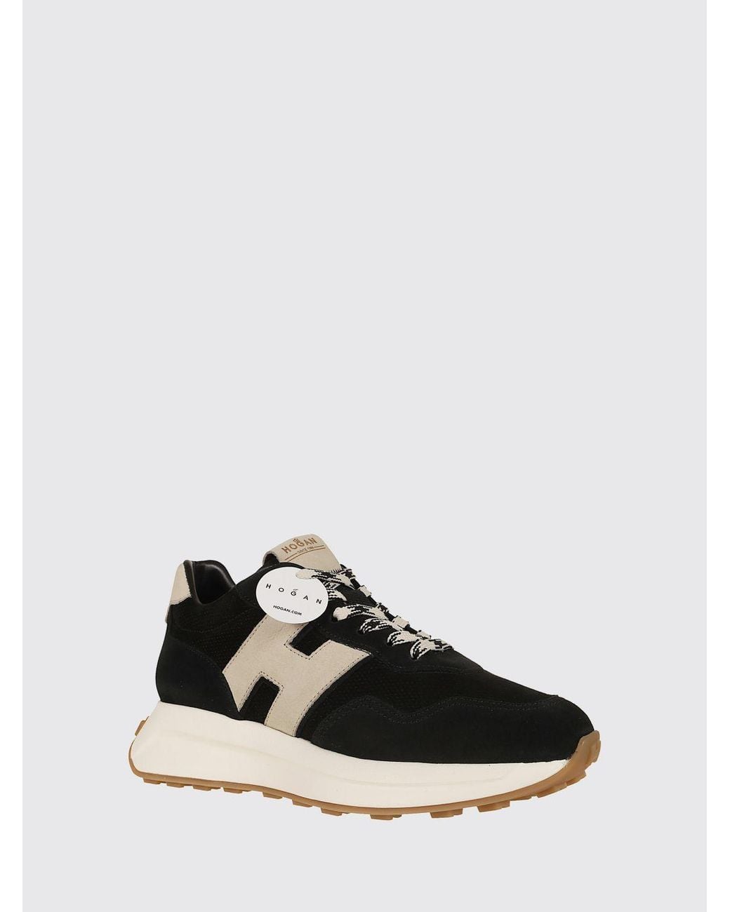 Hogan Black Lightweight H641 Retro Sneakers