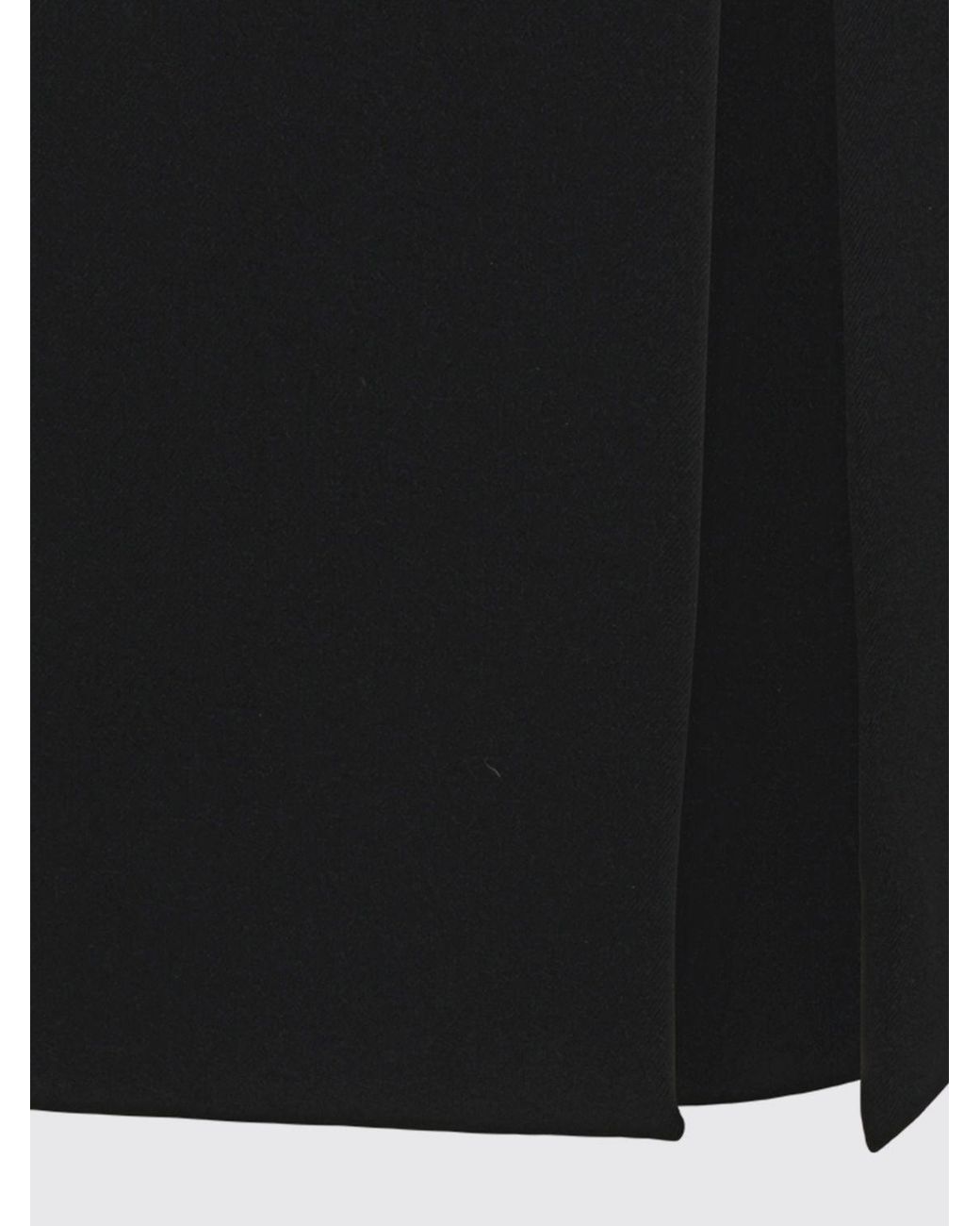 Dolce & Gabbana Blue Dolce &Amp Gabbana High-Waisted Virgin Wool Midi Pencil Skirt With Slit