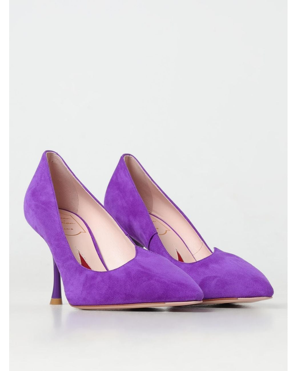 Roger Vivier Purple Shoes