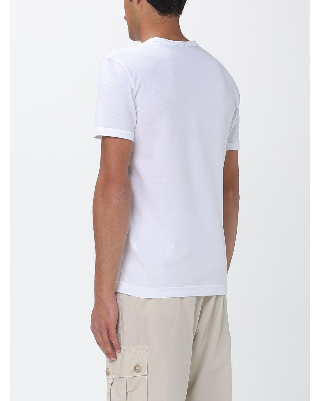 Dolce & Gabbana White Dolce &Amp Gabbana Cotton T-Shirt for men