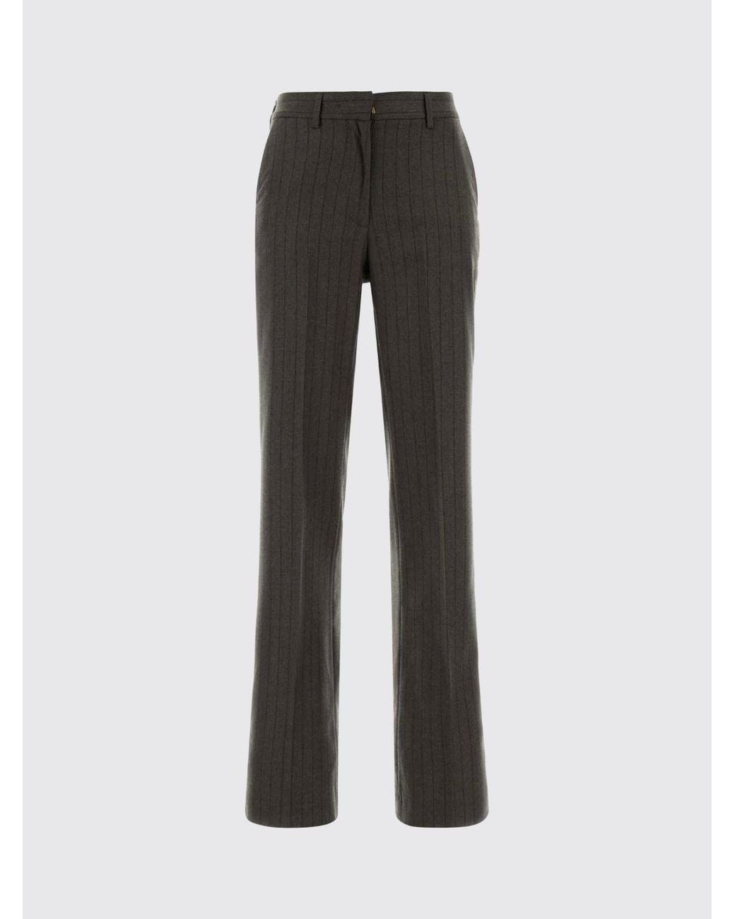 PT Torino Blue Pinstriped Skinny Trousers