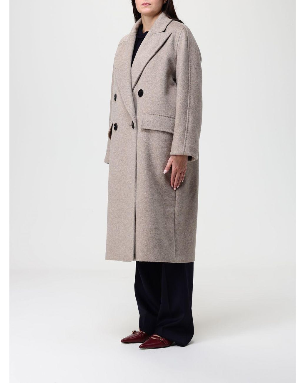 Abrigo Mujer Max Mara de color Natural