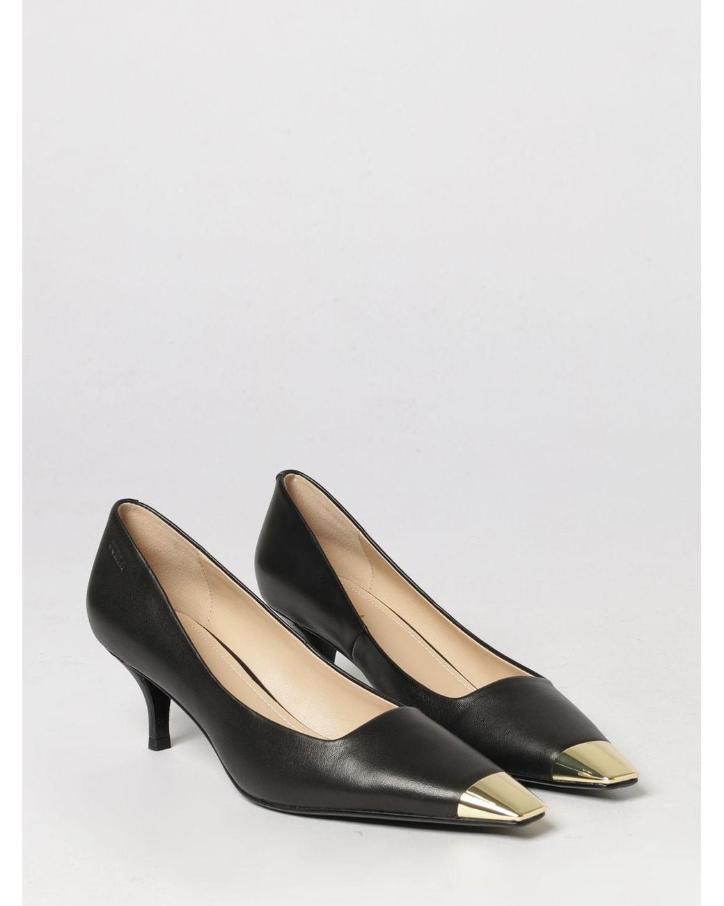 Furla Black Court Shoes
