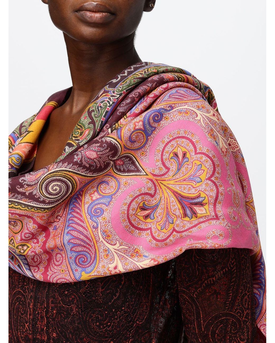Etro Red Scarf
