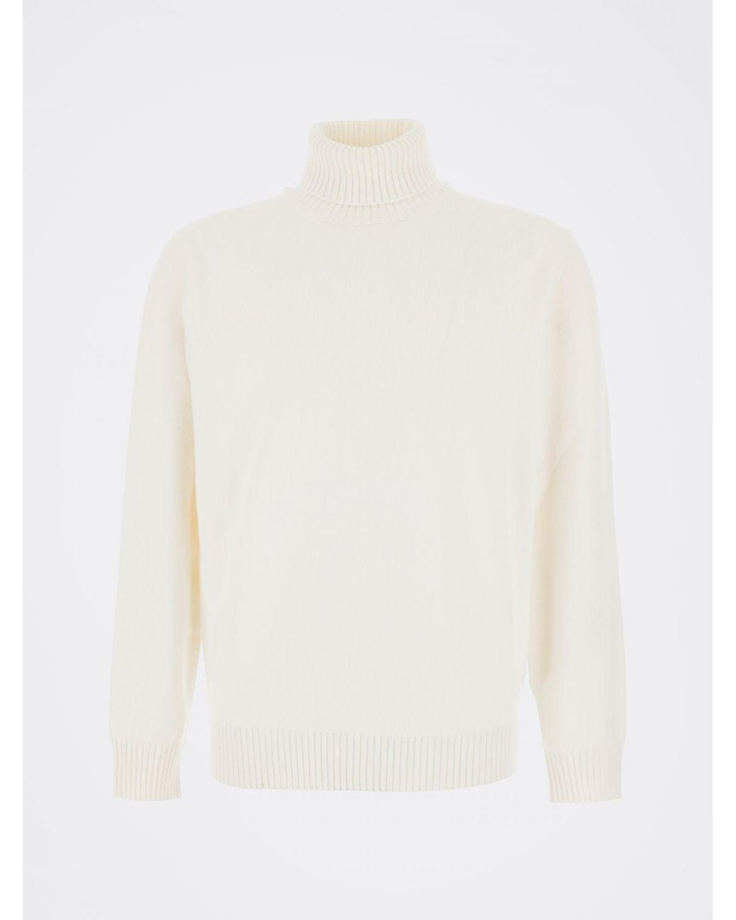 Kangra Natural Wool And Cashmere Blend Turtleneck Sweater for men