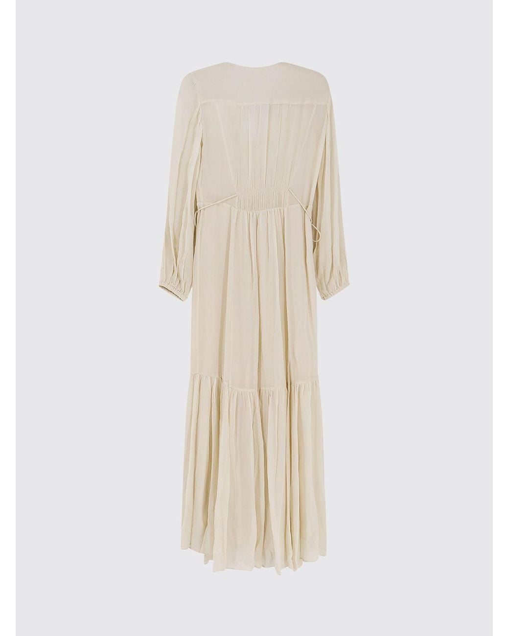 Isabel Marant Natural Viscose Dress