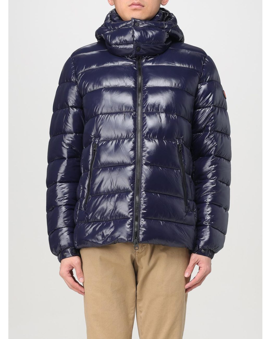 Save The Duck Blue Jacket for men