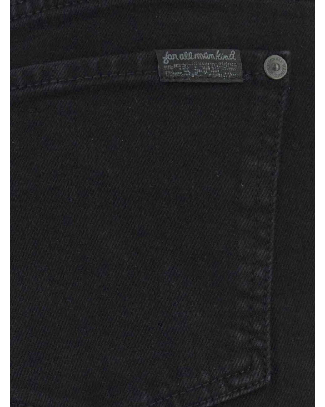 7 For All Mankind Black Jeans
