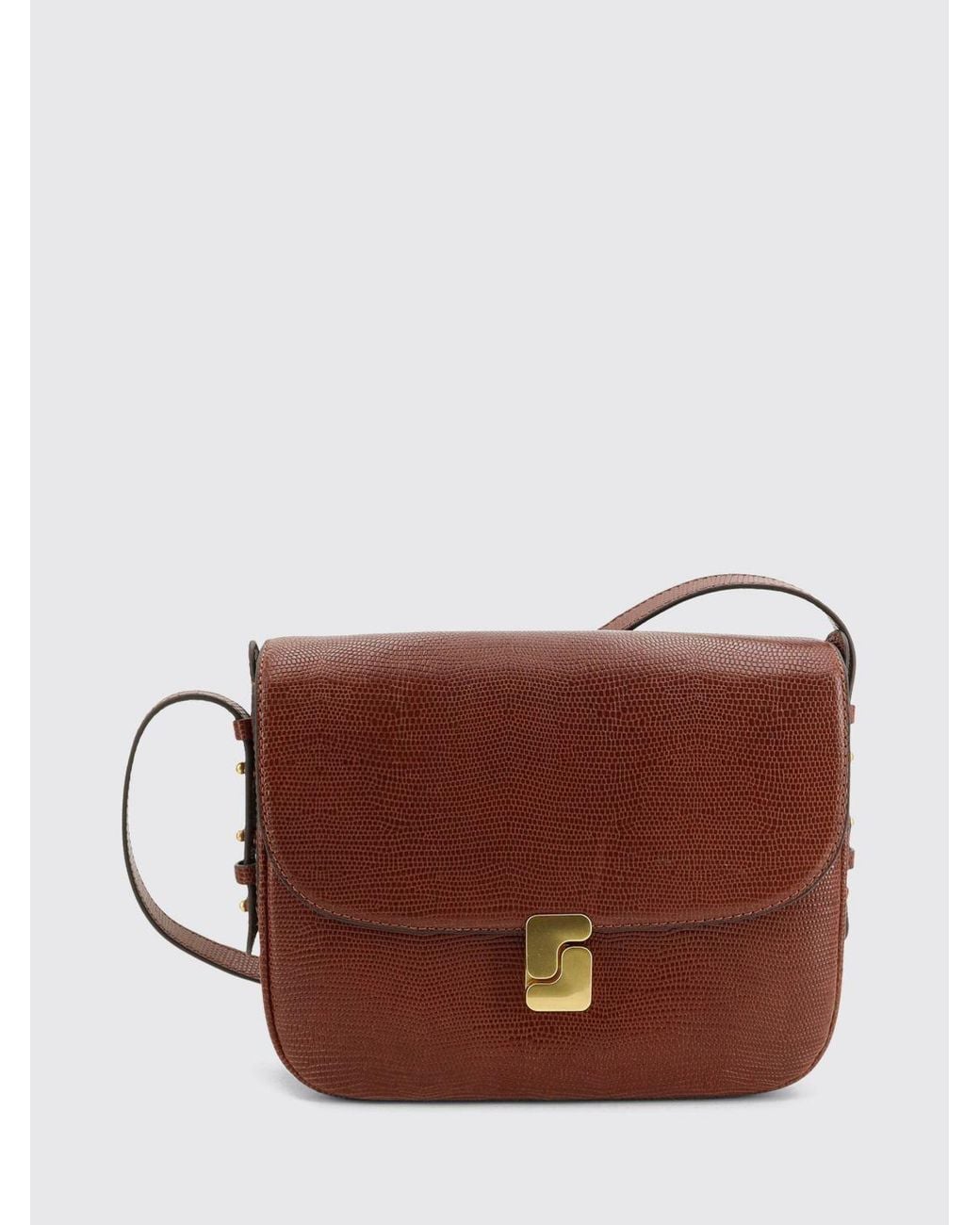 Soeur Brown Shoulder Bag