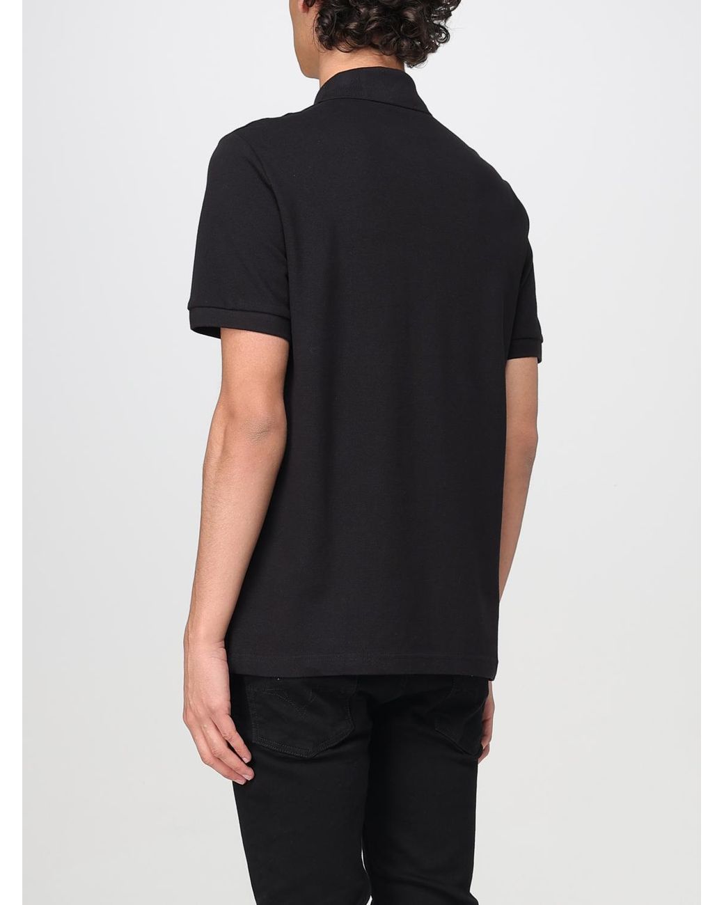 Versace Jeans Couture Black Polo Shirt for men