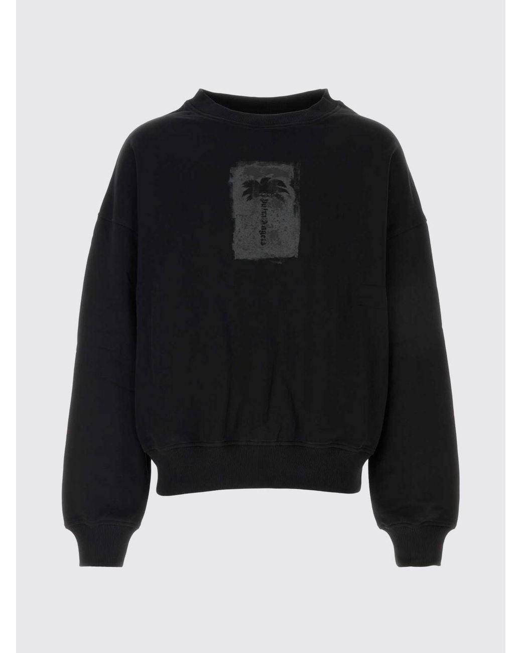 Palm Angels Blue Sweatshirt for men