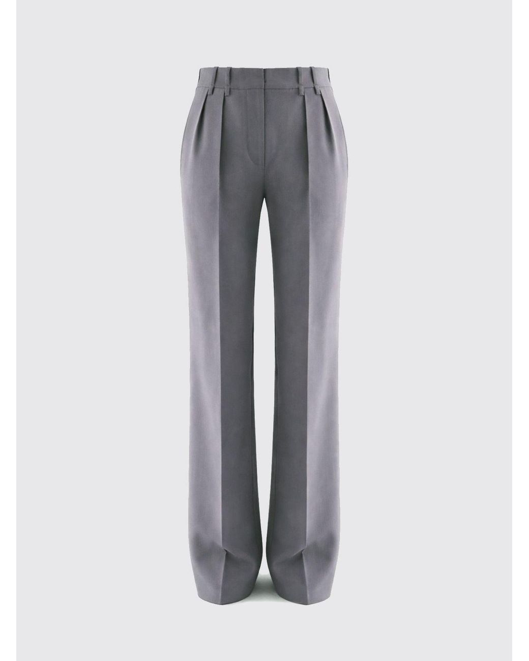 Jil Sander Gray Wool Pants
