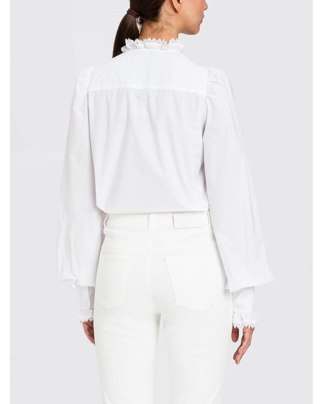 Twinset White Classic Cotton Shirt