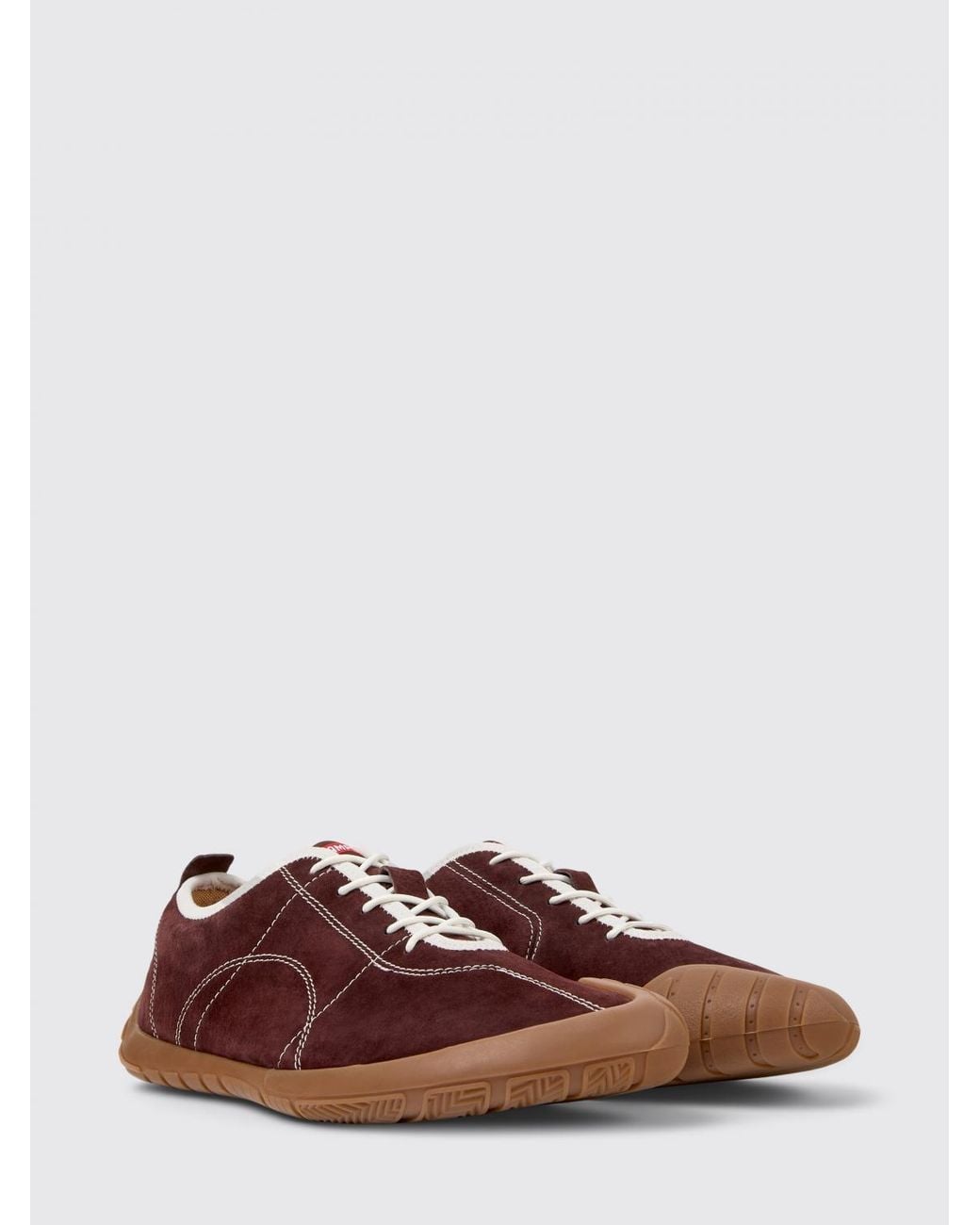 Camper Brown Peu Path Nubuck Sneakers for men