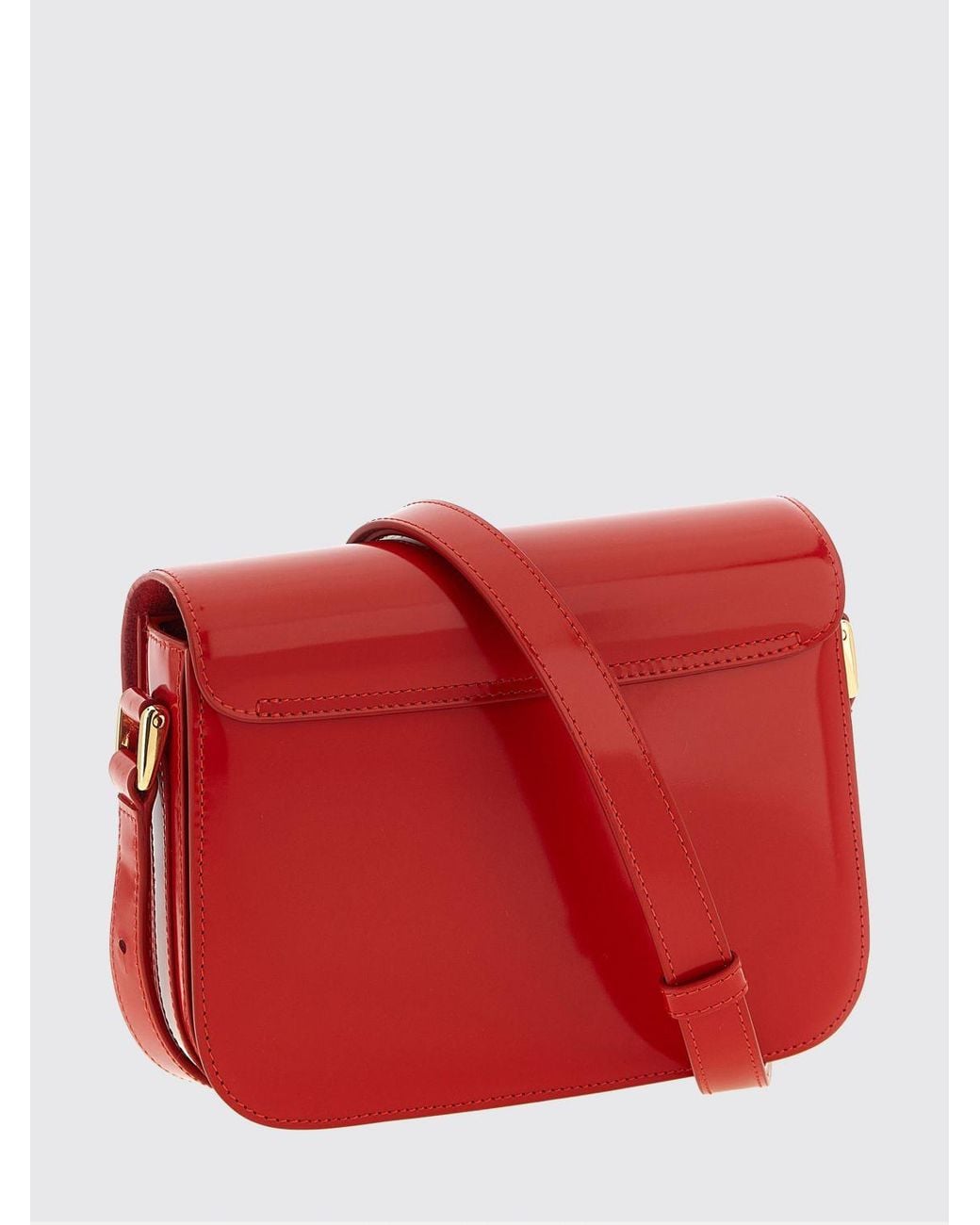 A.P.C. Red Handbag
