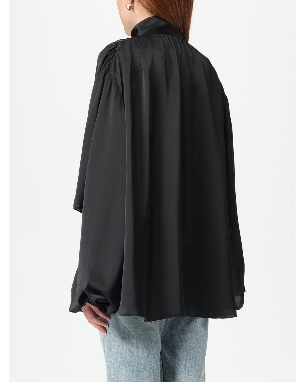 Balenciaga Black Blouses