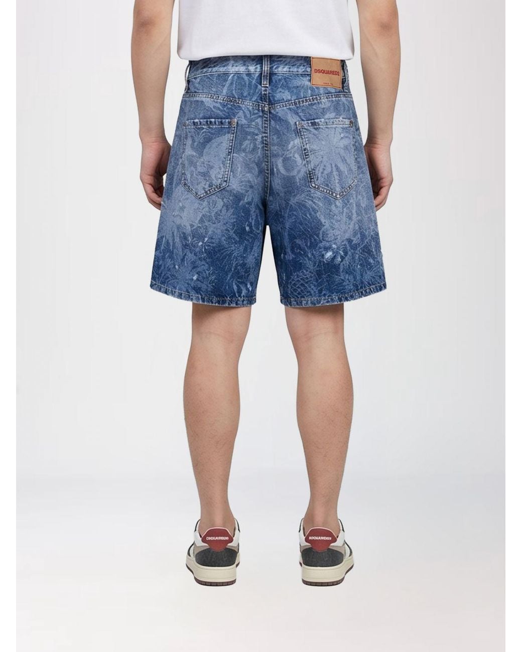 DSquared² Blue Shorts for men