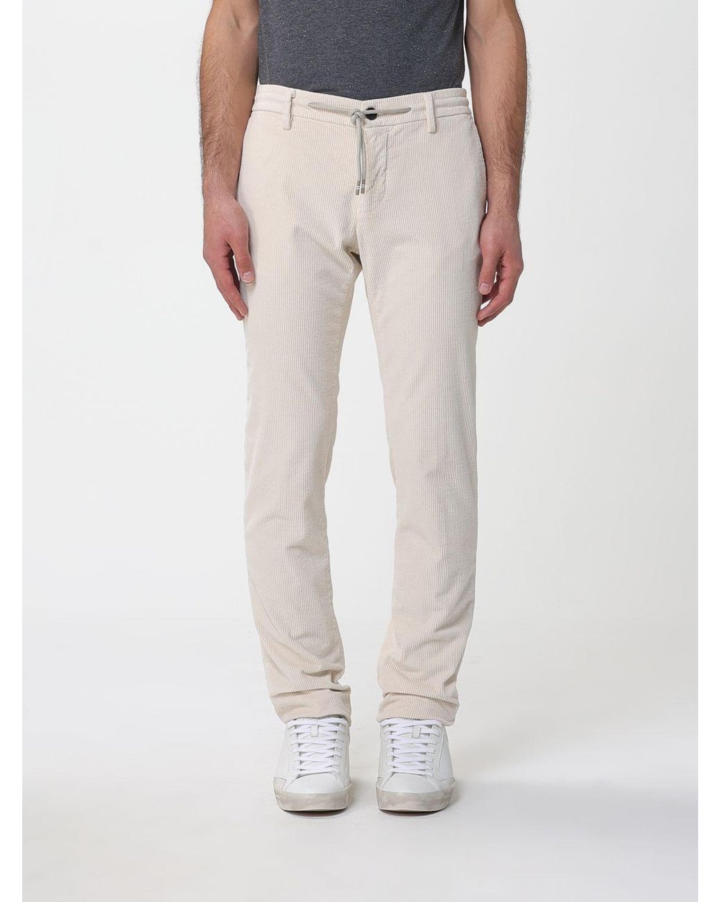 Mason's White Trousers for men