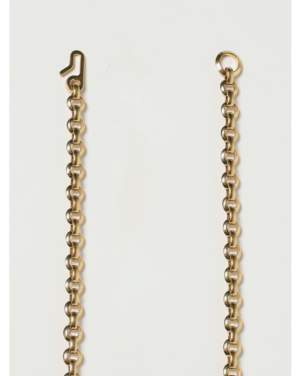 Chloé Natural ChloÉ Letters Brass Belt