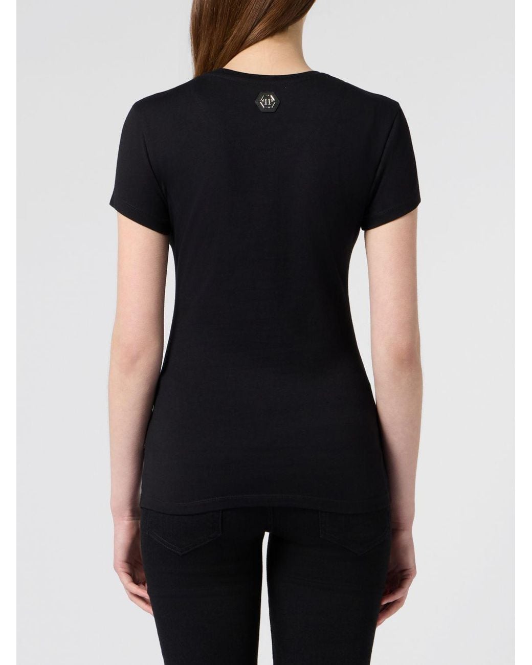 Philipp Plein Black Slim Fit T-Shirt