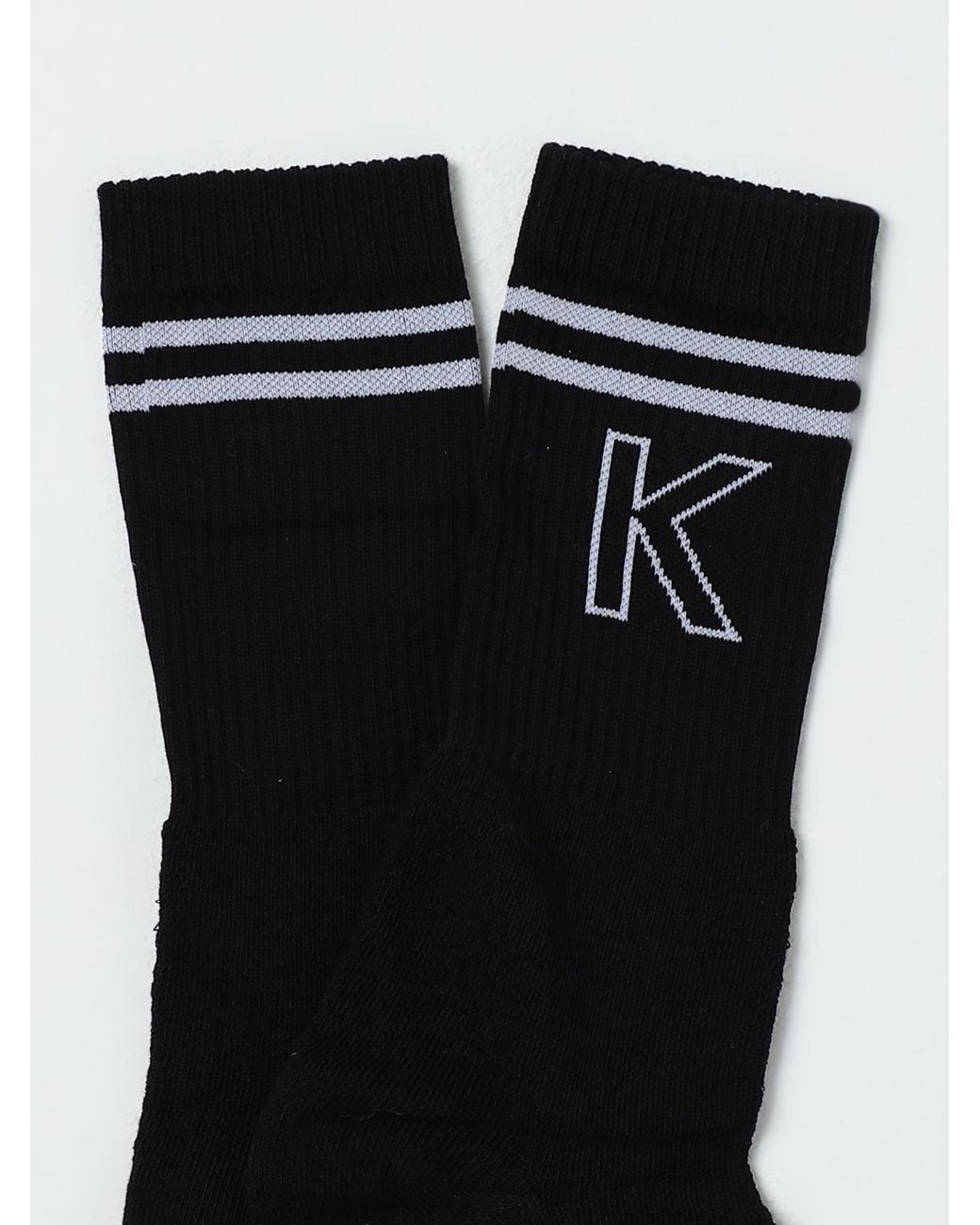 Karl Lagerfeld Black Socks for men