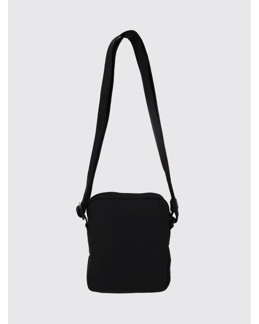 HUGO Black Vytal Recycled Nylon Crossbody Bag With Zip Closure And Applied Logo for men