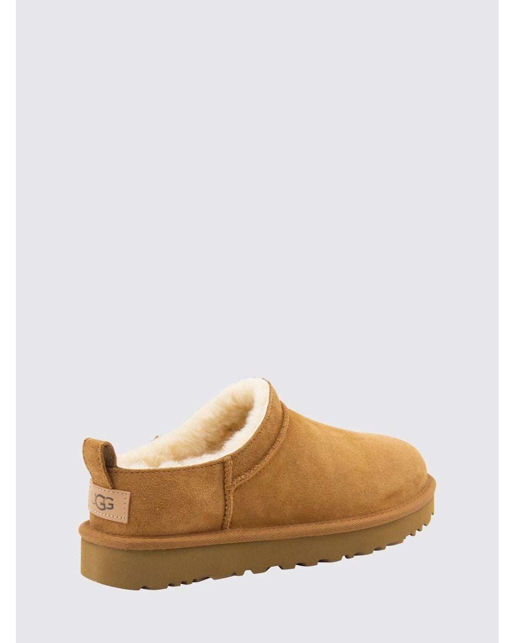 Ugg Brown Classic Micro Water-Repellent Suede Platform Ankle Boots