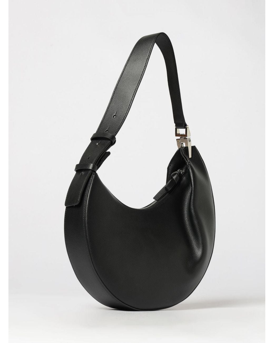 Emporio Armani Black Hobo 1981 Shoulder Bag