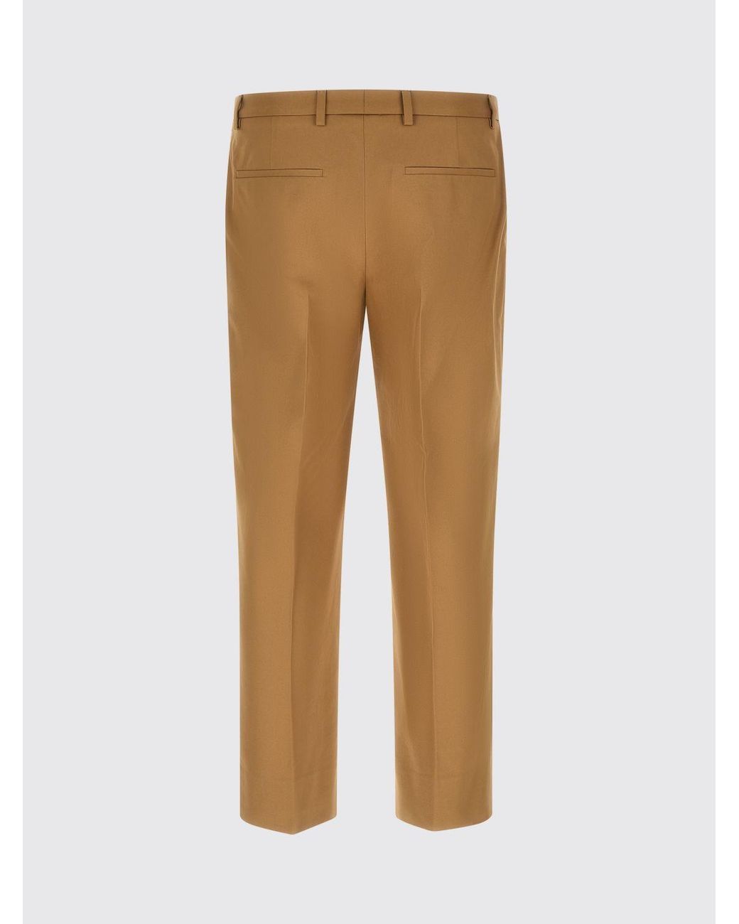 Gucci Natural Cotton Chino Trousers for men