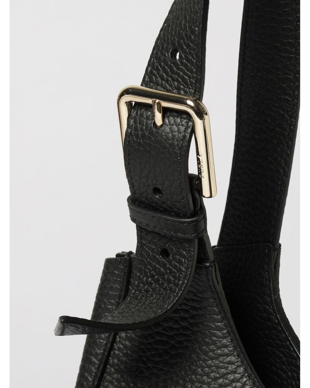 Furla Black Shoulder Bag