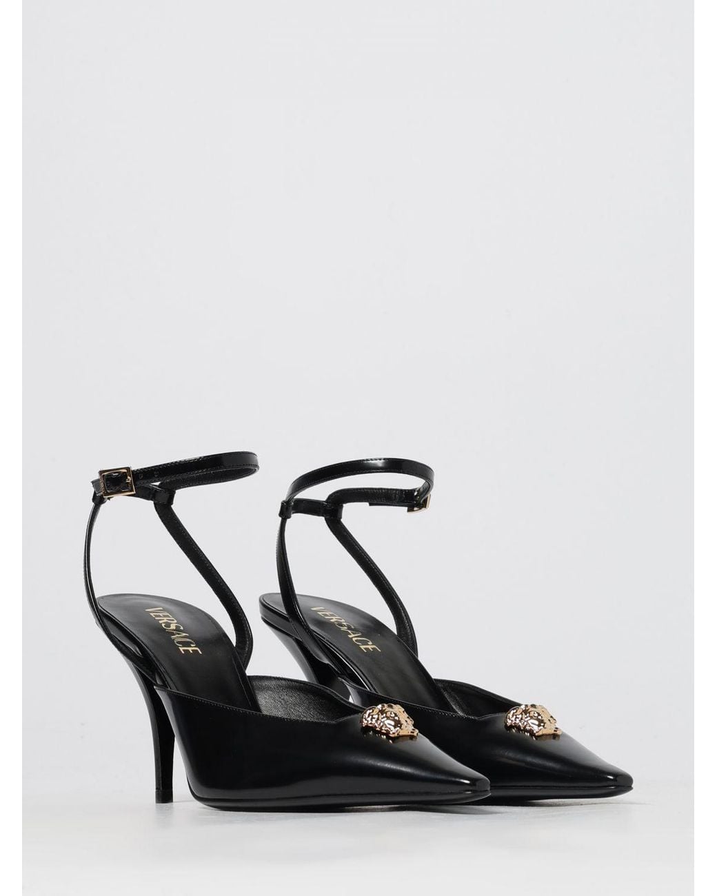 Versace Black Pumps