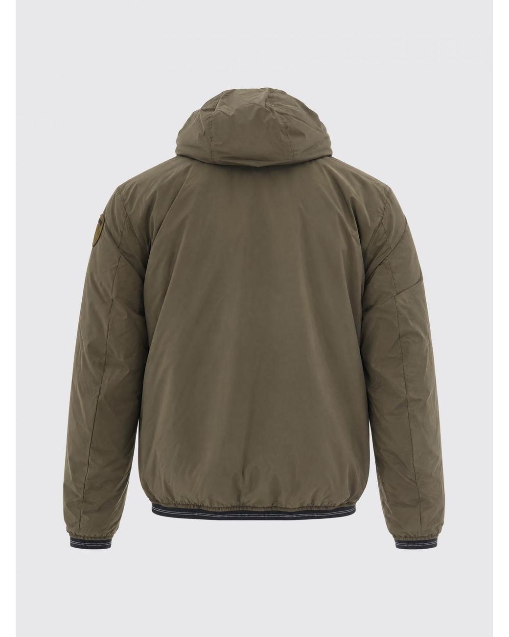 Blauer Brown D-Devon Lightweight Windproof Jacket With Hood And Logo for men