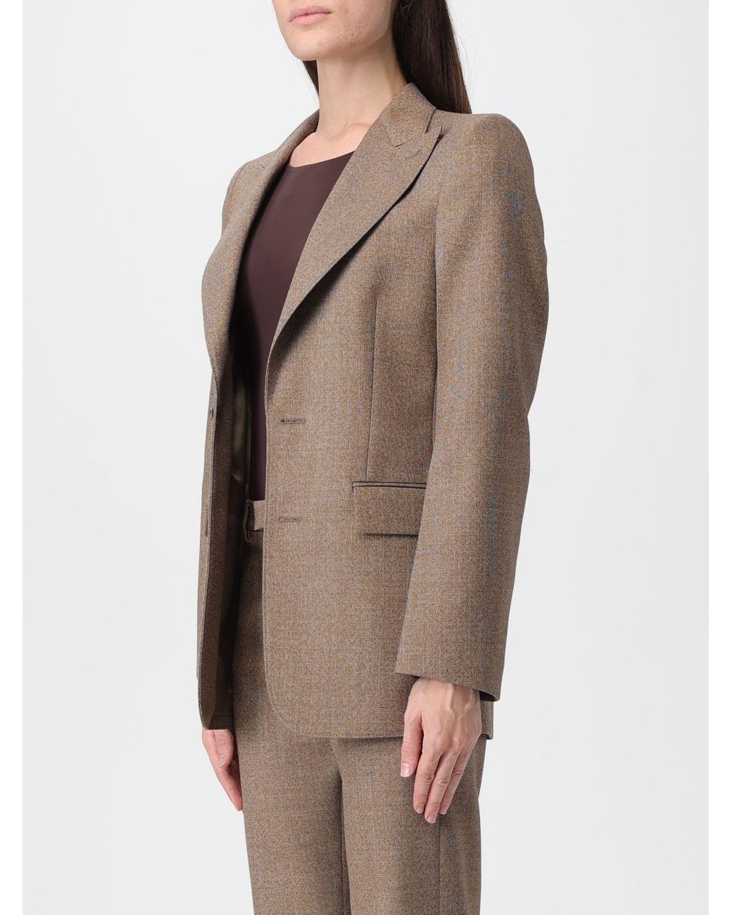 MM6 by Maison Margiela Brown Jacket