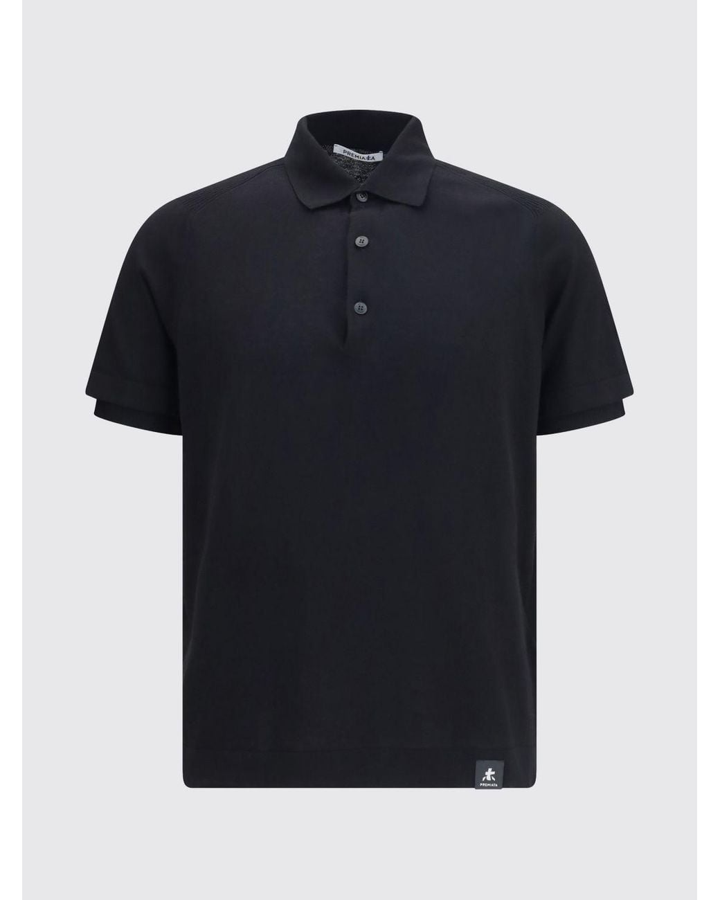 Premiata Black Polo Shirt for men