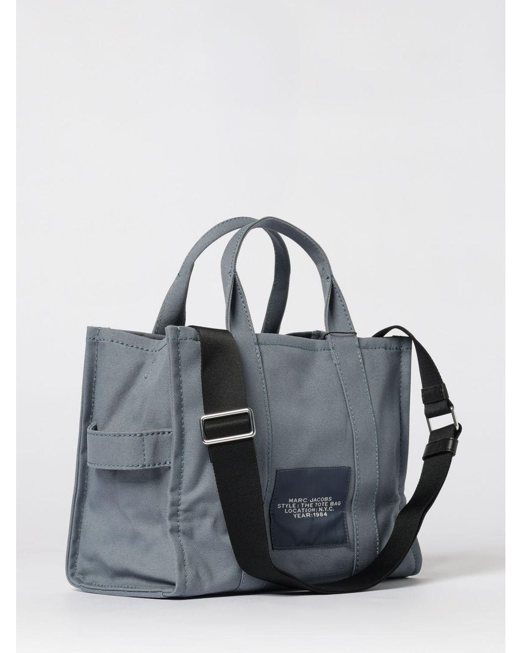 Marc Jacobs Gray The Tote Bag Medium Canvas Bag