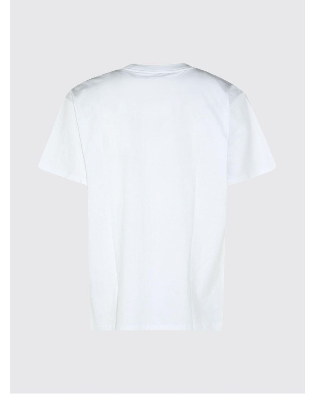 Carhartt White Pop Graphic Print Cotton T-Shirt for men