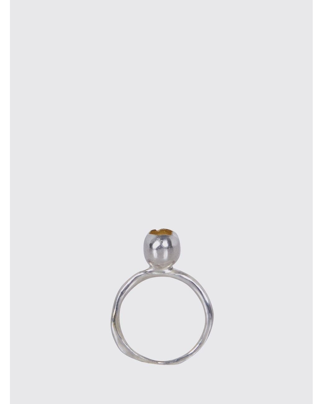 Rosa Maria White Ring
