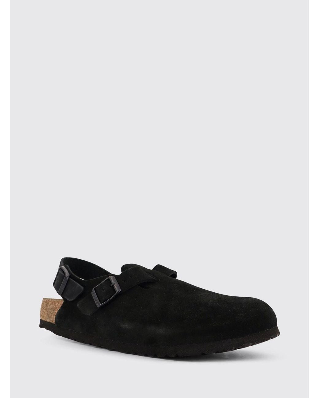 Birkenstock White Tokio Suede Mules for men